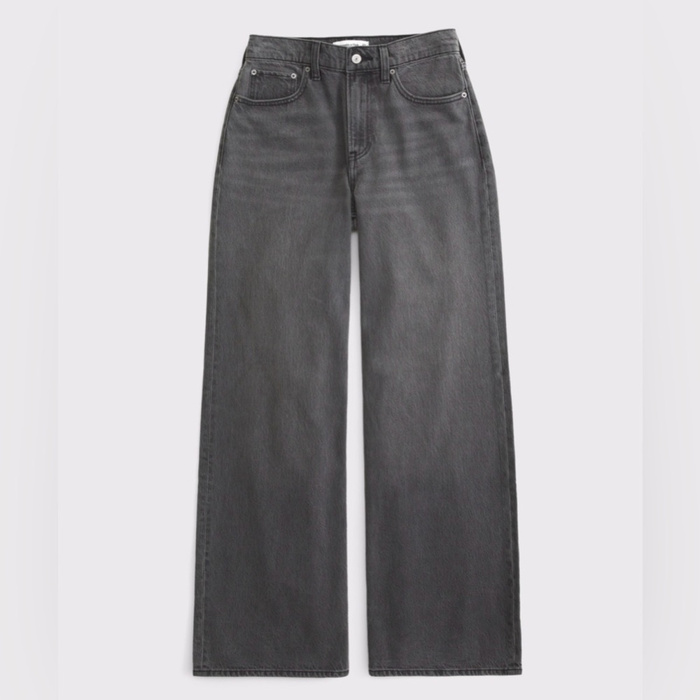Abercrombie Curve Love Wide Leg Jean 25R